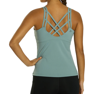 Tops de yoga pour femmes Prix de gros Personnalisable Tissu de la meilleure qualité Échantillon gratuit - Product Image 2
