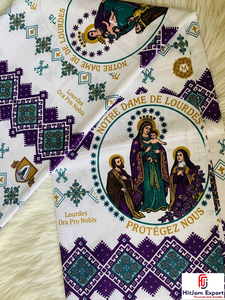 Tela de Algodón con Estampado Africano de Primera Calidad, Servicio de Fabricación Personalizada OEM ODM, Proveedor de Telas Textiles Africanas - Product Image 4