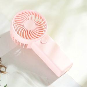 Ventilador de Mano Recargable Personalizado de Plástico, Tres Velocidades, Portátil, USB, Mini, para Oficina, Hogar, Viajes y Uso en Exteriores - Product Image 2