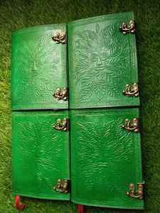 Cuaderno de Cuero Genuino Greenman, Diario Hecho a Mano, Regalo, Cuaderno de Cuero Puro, Diario para Hombre y Mujer - Product Image 3