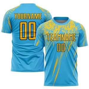 ชุดยูนิฟอร์มฟุตบอลมืออาชีพ เสื้อฟุตบอลระบายอากาศสำหรับทีม - Product Image 3
