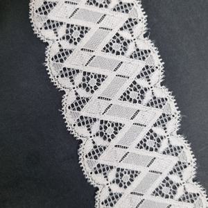 Tela de Encaje Elástica con Diseño de Chevron, 6 cm de Ancho, Ligera, de Spandex/Nylon, para Lencería, Ropa Interior, Decoración - Product Image 4