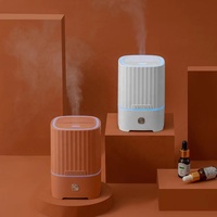 Diffuseur d'arôme et d'huile essentielle avec USB, humidificateur d'air, appareil électrique avec 7 couleurs, veilleuse, 280ML, offre spéciale