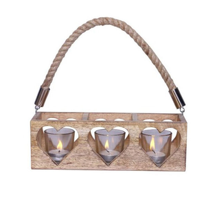 Juego de Velas Votivas de Madera de Lujo para Navidad, con Asa, Hechas a Mano, Regalos Decorativos para el Hogar y Hoteles, en Oferta - Product Image 1