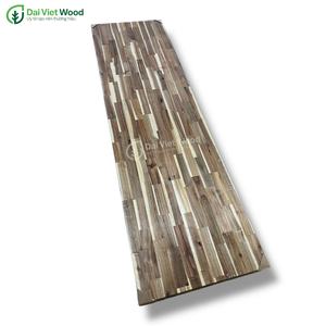 Encimera de madera de acacia, acabado de aceite de cera, vanidad, tableros articulados para dedos de madera dura - Product Image 1