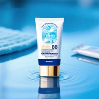 Crème BB Tonifiante SPF50 PA Collagen Hydratante Éclatante Fond de Teint Effet Lumineux Protection UV 50ml