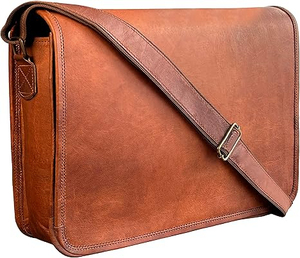 Chic Laptop Bag Premium Genuine Leather Soft Case Custom GREEN <b>Book</b> <b>Sleeve</b> High Quality Cover For Men & Women Wholesale OEM - Product Image 1
