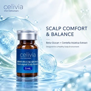 Sérum capillaire Celivia Scalp Care 5 mL, tonique pour le cuir chevelu, bien-être, sans cruauté, hydratant, enrichi en nutriments essentiels à la lavande. - Product Image 3