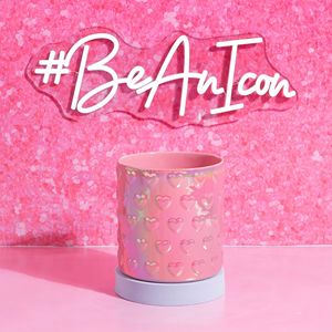 Portautensili da Cucina Multifunzione, Vaso Decorativo Rosa Iridescente, Contiene fino a 18 Utensili - Product Image 3