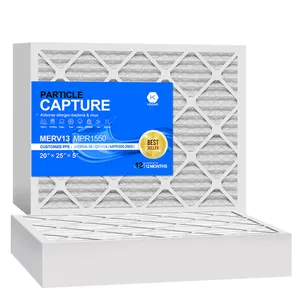 Electrostatic Purify Allergens Air Filter Replacement 20x25x4 Furnace A/C HVAC Filter deep wrinkle suitable for Lennox