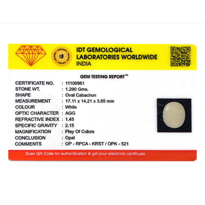 Ethiopian Fire Opal 6.45 Carat Loose Raw Faceted Gemstone for Fine Jewelry - Product Image 4