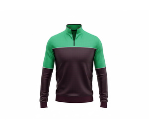 Custom Logo Quarter Zip <b>Pullover</b> Jacket Manufacturer <b>Men</b> Women Youth Sportswear Quick Dry Team <b>Pullover</b> - Product Image 3