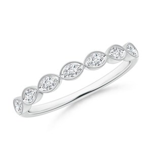 Anillo de Boda con Diamantes Cultivados en Laboratorio de 0.20 Ct, Plata de Ley 925 y Oro Sólido de 14K, Proveedor Mayorista OEM ODM - Product Image 1