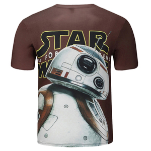 Custom Digital Print <b>100</b>% <b>Polyester</b> Men's T-<b>Shirts</b>-Anti-Wrinkle Quick Dry Breathable Anti-Pilling | Front Logo Position | - Product Image 1