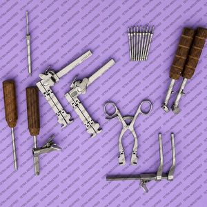 Juego de 50 Piezas de Distactor Cervical Caspar con Tornillos y Pernos, Kit de Instrumentos Quirúrgicos Ortopédicos para Cirugía de Columna Vertebral, con Certificación CE - Product Image 6