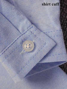 Boys' White Shirt Children's White Shirt School Uniform Performance Wear Four-Season <b>Long</b>-Sleeve Shirt Blue Shirt Bangladesh - Product Image 6
