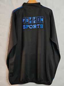 Sweat-shirt à col demi-zippé à manches longues pour homme PUFFIN SPORTS, personnalisé, séchage rapide, respirant, coupe classique, pour le printemps et l'automne - Product Image 2