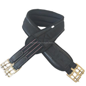 Ceinture en cuir cheval personnalisé de haute qualité, ronde et polaire de luxe, pour course automobile, avec élastique, matériel de haute qualité en inde - Product Image 1