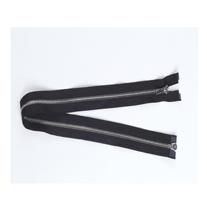 Wholesale 5# 25 Cm-60 cm Metal <b>Zipper</b> With Double Sliders and Auto Lock Apparel <b>Zippers</b> for Bags Clothing Tent - Product Image 4