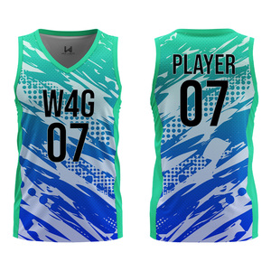 เสื้อบาสเก็ตบอลคอวีแบบไม่มีแขนสำหรับผู้ใหญ่ พิมพ์ลายตามสั่ง โลโก้ด้านหน้าแบบกำหนดเอง ระบายความชื้นได้ดี ผลิตจากโพลีเอสเตอร์ 100% - Product Image 1