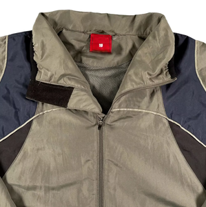 Chaqueta Deportiva Cortavientos para Hombre, con Bloques de Color, Cuello Alto, Cierre de Cremallera, Estilo Deportivo, para Uso en Exteriores, Material de Poliéster - Product Image 3
