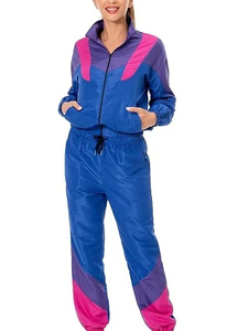 Veste coupe-vent d'hiver pour femme, tendance, sportswear, streetwear, respirante, séchage rapide, polyester/nylon, cordon de serrage - Product Image 3