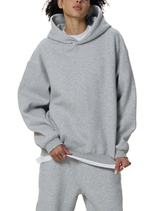 Custom Heavyweight Boxy Fleece Hoodie | Oversized Unisex Cotton Pullover | OEM Private Label Streetwear Manufacturer - Product Image 3