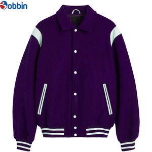 Nueva Chaqueta Varsity Personalizable para Niños, Estilo Clásico Premium con Botones, Estilo Béisbol Vintage, Logotipo Personalizado, a la Moda para Niños, Otoño - Product Image 3