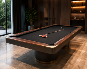 Negroni Luxury Convertible Dining Pool <b>Table</b> Solid Wood Billiard <b>Table</b> for Villas Hotels and Luxury Residences - Product Image 3