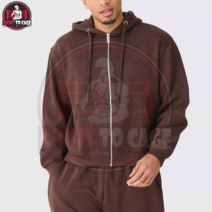 Ensemble sweat à capuche zippé et short respirant pour homme, qualité supérieure, personnalisé, séchage rapide, idéal pour l'entraînement et les loisirs en automne - Product Image 6
