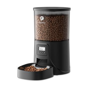 <b>Automatic</b> Cat Feeder - Dry Cat Food <b>Dispenser</b> Programmable Control 1-6 Meals for Cats and Medium Dogs - Product Image 1