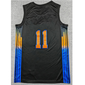 Maillot de basket personnalisé par sublimation, impression du nom de l'équipe, polyester/coton, séchage rapide, sans manches, maillots de basket personnalisés - Product Image 2