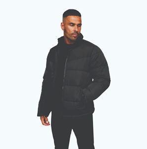 ODM Custom Men's Puffer <b>Jackets</b>, Made to Sample, Windproof & <b>Waterproof</b>, Plus Size Winter <b>Warm</b> Outerwear with High Quality - Product Image 4