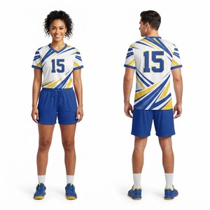 Maillot et short de kickball par sublimation pour femmes et hommes – Tenue de sport personnalisée pour équipe, respirante, séchage rapide, pour compétition athlétique - Product Image 6