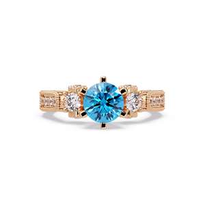 Anillo de Plata 925 con Piedras Preciosas Multicolores, Chapado en Oro, Joyería Personalizada OEM, Etiqueta Privada, Colección de Anillos de Piedras Preciosas de Lujo, Fabricante - Product Image 1