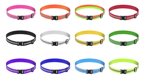 เข็มขัดนิรภัยสะท้อนแสง ANSI/EN ISO 20471 ระดับ 2 ความปลอดภัยสูง กันน้ำ ไฟ LED กระพริบ สายรัดยืดหยุ่นปรับได้ โลโก้สั่งทำได้ - Product Image 2