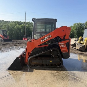 Cargadora Compacta Usada Kubota SVL75-2 Diésel con Motor Potente y Bomba, Cargadora de Orugas Compacta de Tamaño Mediano para Construcción y Paisajismo - Product Image 6
