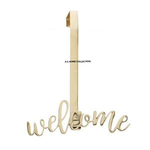 Support mural pour couronne de bienvenue de haute qualité pour la maison, l'hôtel et la décoration de Noël - Product Image 1