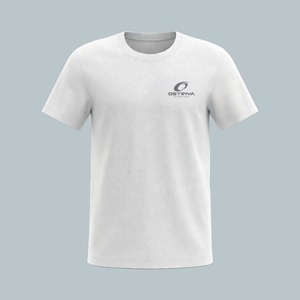 T-shirt sport personnalisé à col rond et manches courtes pour homme, 100 % coton, séchage rapide, avec impression personnalisée sur le devant, prix de gros abordable - Product Image 1