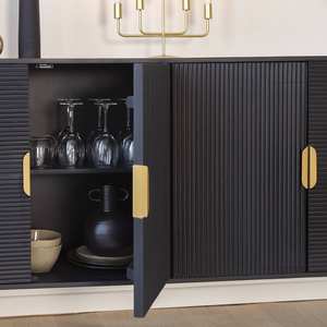 Vandana Radiant Falcon mango wood <b>sideboard</b> - Product Image 2