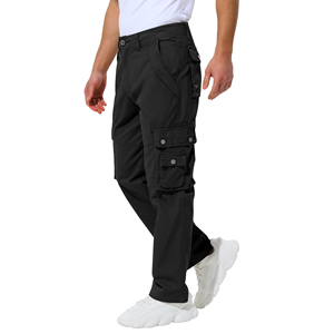 Pantalon Cargo Homme Luxe Minimaliste, Esthétique Épurée, Multi-Poches, Coupe Fuselée, Mode Urbaine Moderne - Product Image 3