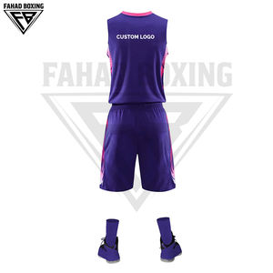 Uniforme de baloncesto para hombre hecho en Pakistán, camiseta y pantalones cortos, último diseño, uniforme de baloncesto en blanco a precio de mayoreo. - Product Image 3
