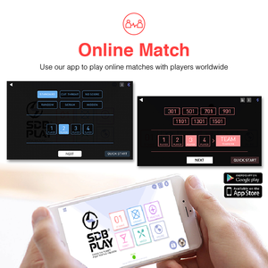 Pour jeu de fléchettes électronique Bluetooth avec conception de réduction du bruit pour multi-jeux et allumettes en ligne - Product Image 3