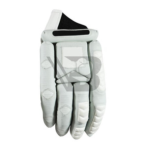 Venta Directa de Fábrica: Guantes de Bateo de Cuero Profesionales de Alta Calidad para Jugadores de Cricket, Ideales para Partidos de Cricket - Product Image 5