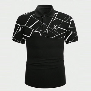 T-shirts pour hommes, design personnalisé, impression par sublimation, 100% coton, séchage rapide, respirant, style décontracté, prix d'usine - Product Image 1