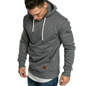 Sudaderas con capucha extragrandes para hombre, personalizadas, lisas, transpirables, 100% algodón, con logotipo personalizado, para uso casual, a un precio razonable. - Product Image 2