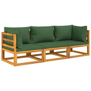 Set Lounge da Giardino Marrone e Verde - Product Image 3