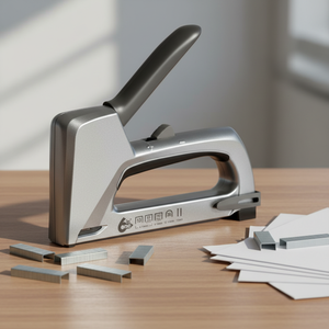 (6-IN-1) Heavy-duty Manual Metal Alu Die Casting <b>Staple</b> Gun - Product Image 1