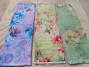 Factory Wholesale Sudanese Toub High Quality Combed Cotton Voile <b>Fabric</b> Woven Digital Print Breathable <b>Medium</b> - Product Image 1