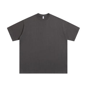 Camisetas de Manga Corta Vintage 100% Algodón 230gsm al por Mayor, Camiseta con Logotipo Personalizable, Camiseta Oversize para Hombre con Lavado Ácido - Product Image 2